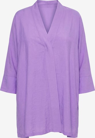 Ulla Popken Kimono in Lila: Vorderseite