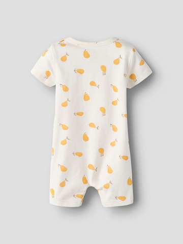 NAME IT - Pijama entero/body 'NBNOPEAR' en blanco