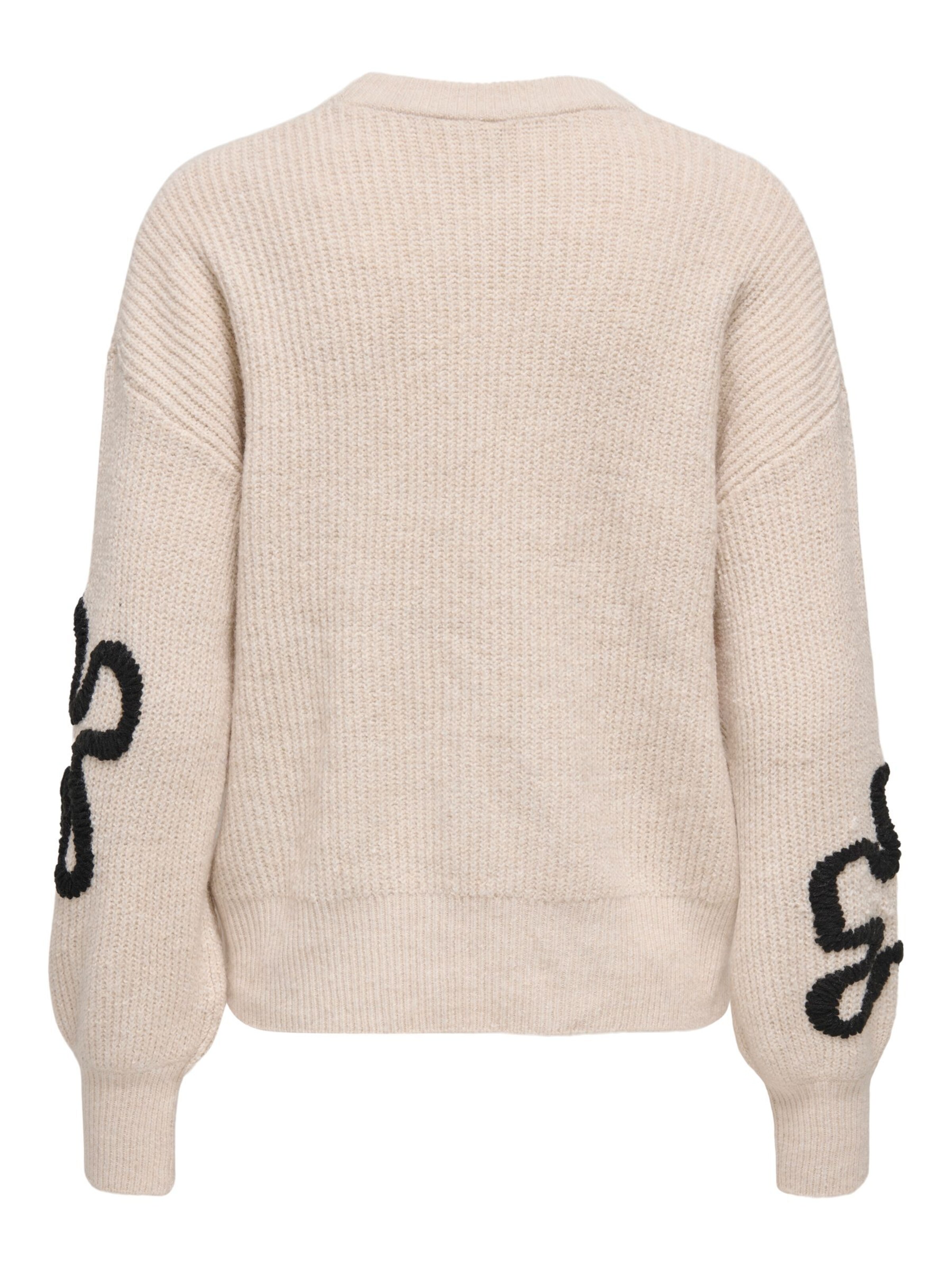 ONLY Pullover 'ONLDAISY' in Beige