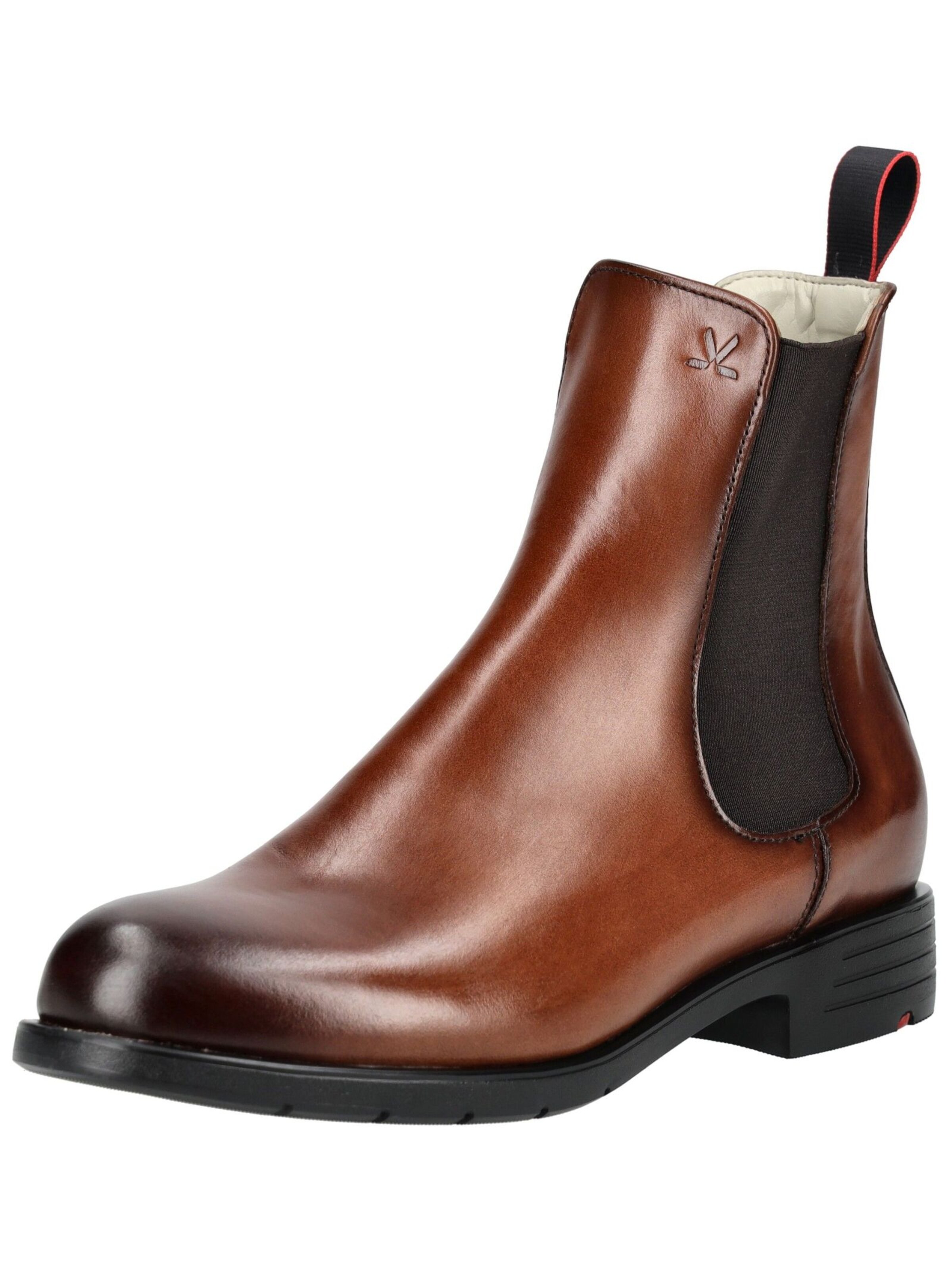 LLOYD SELECTED Chelsea boots in Bruin: voorkant