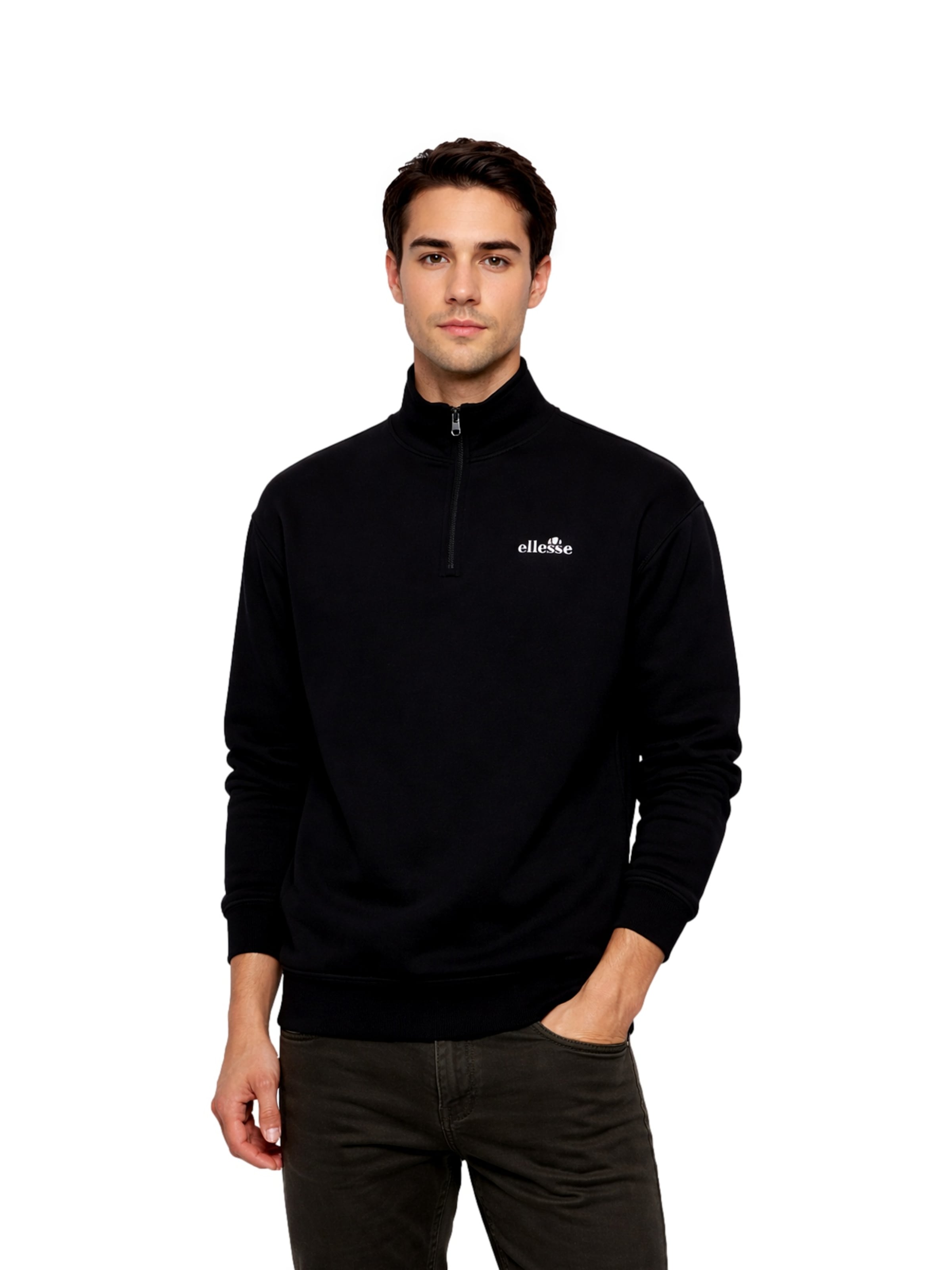 Sweat-shirt 'Arivalo' ELLESSE en noir : devant