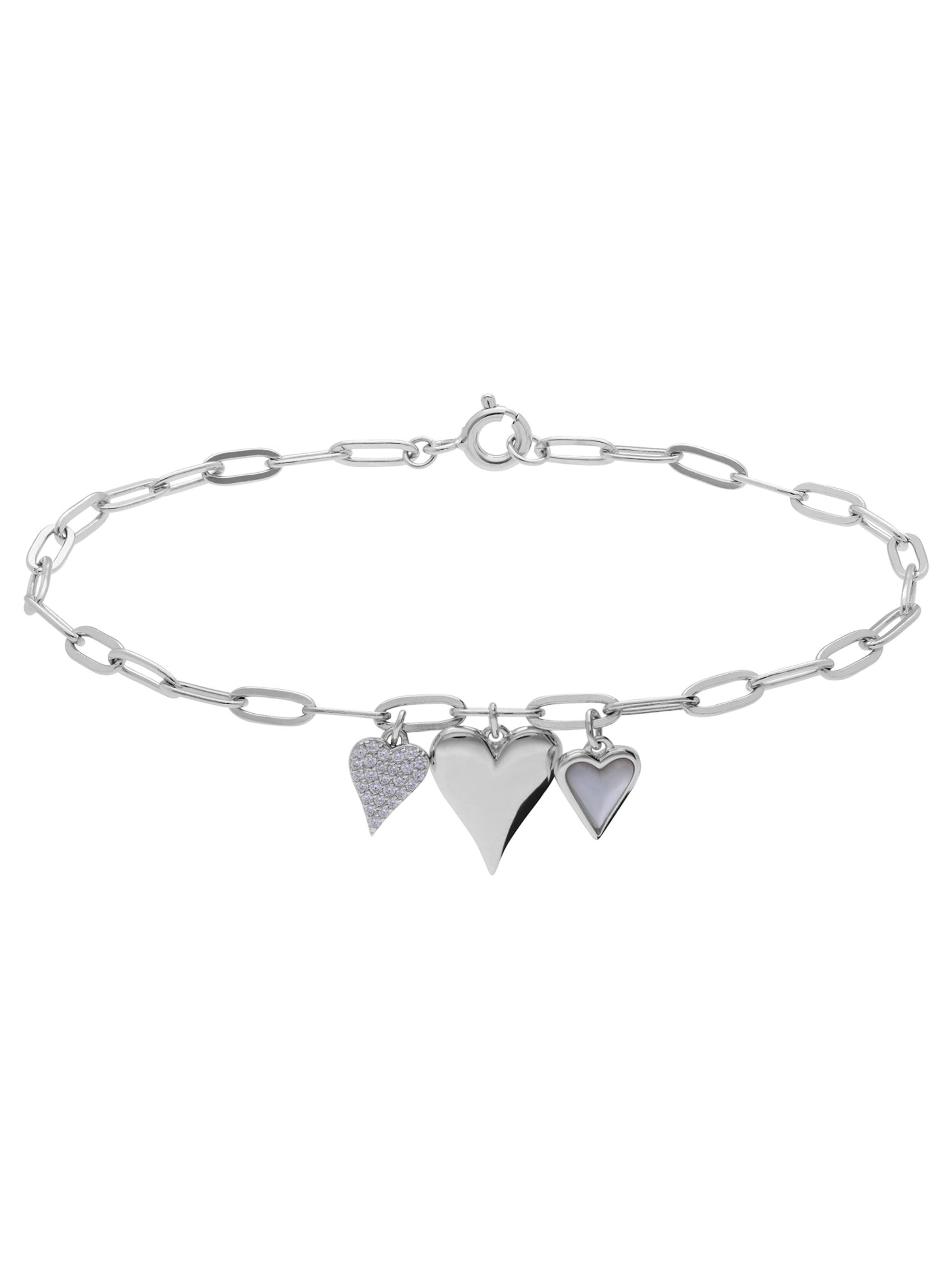 Lucardi Armband in Onesize in de kleur Zilver, Productweergave
