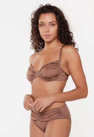 LingaDore Bikini Top in Brown