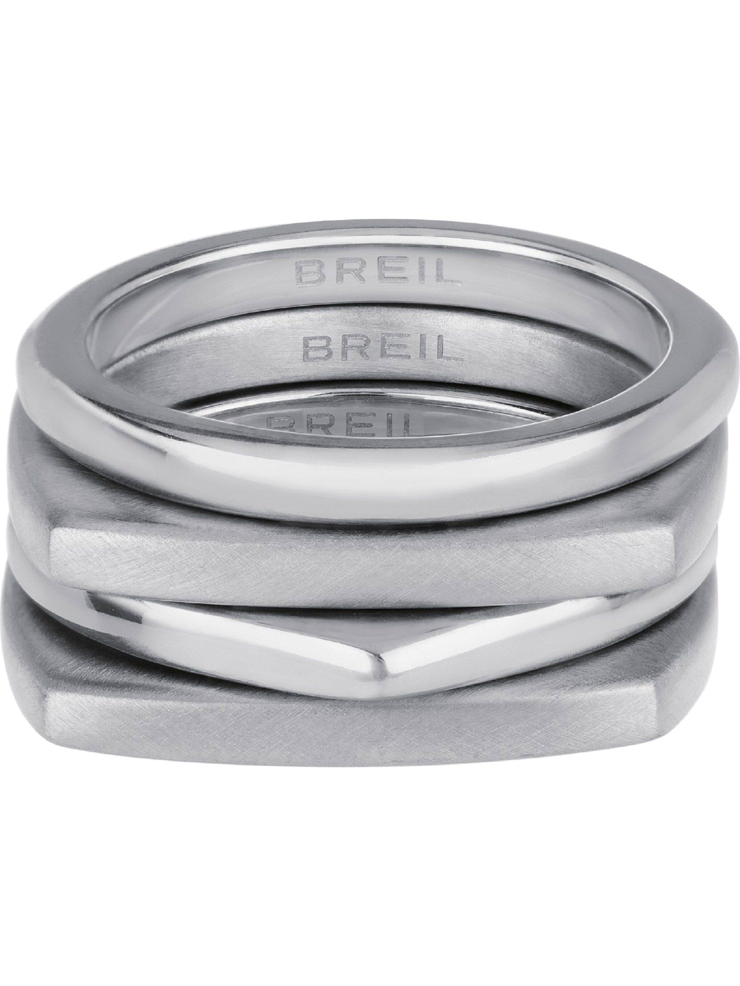 Anello di Breil in argento: frontale