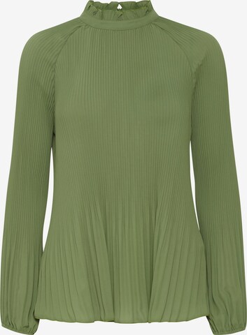 Camicia da donna di ICHI in verde: frontale
