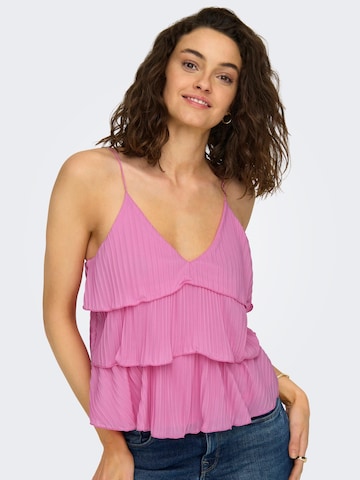 ONLY - Blusa 'Simiri' en rosa: frente