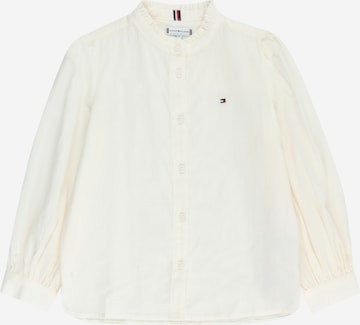 Chemisier TOMMY HILFIGER en blanc : devant