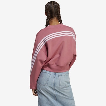 ADIDAS SPORTSWEAR - Sweatshirt de desporto 'Future Icons 3-Stripes' em rosa