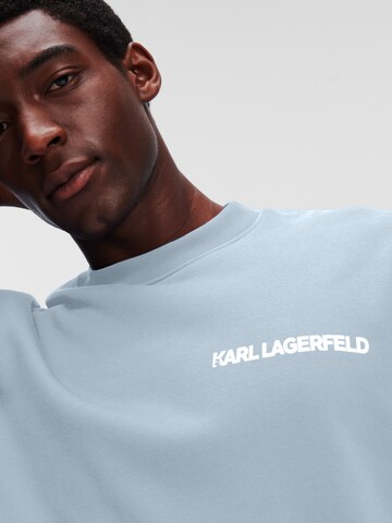 Karl Lagerfeld - Sudadera 'Ikonik Outline' en azul