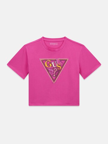 GUESS T-Shirt in Pink: Vorderseite