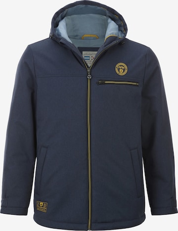 Jan Vanderstorm Between-Season Jacket 'Rodbrecht' in Blue: front