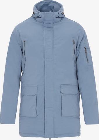 DreiMaster Vintage - Sobretudo meia-estação em azul: frente