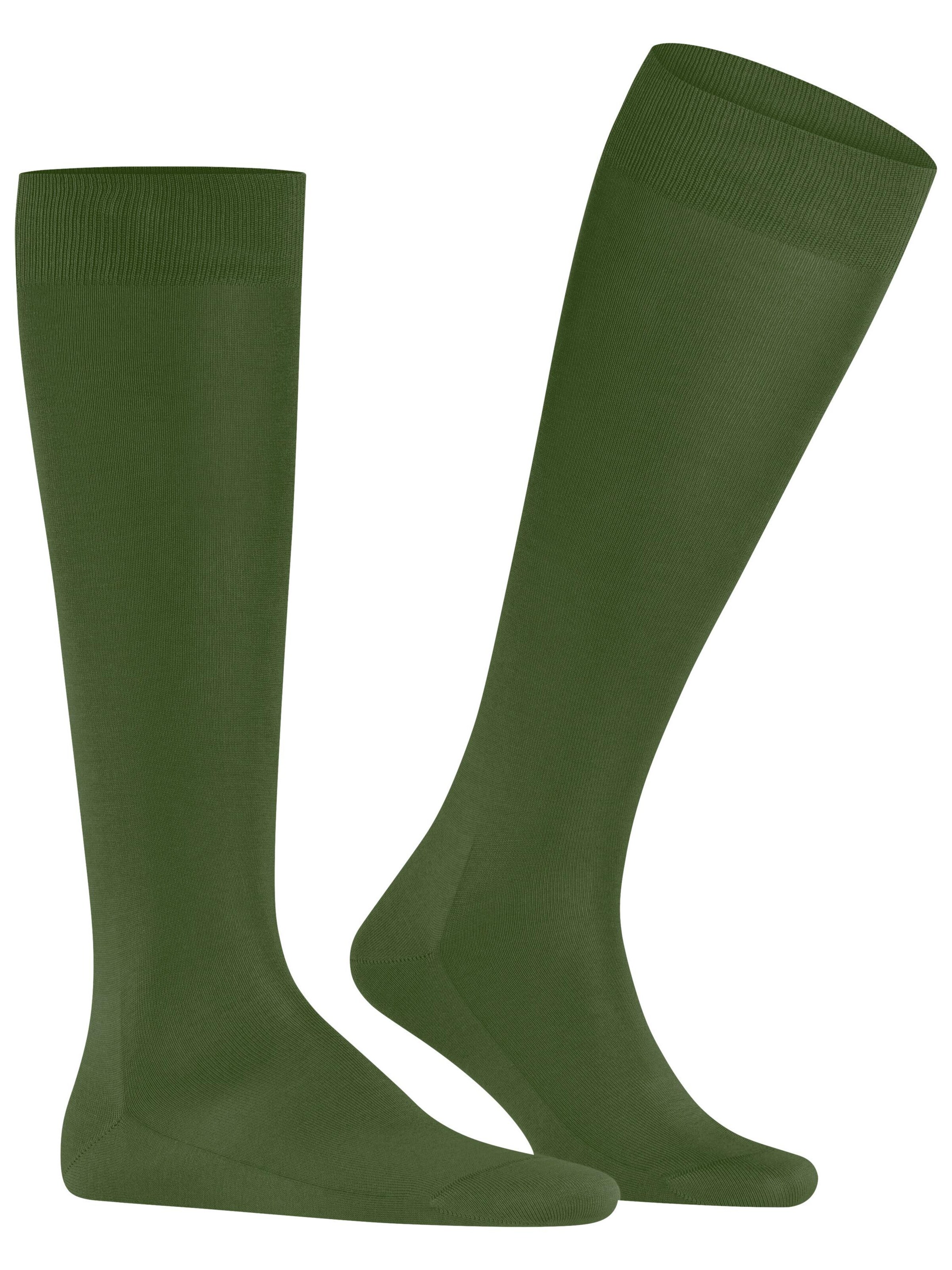 FALKE Knee High Socks 'Tiago' in Green