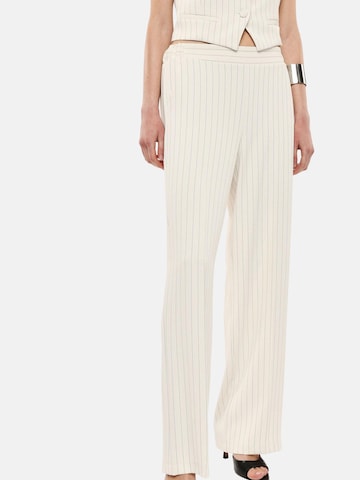 IMPERIAL Regular Trousers 'IMPERIAL PANTALONE PANTALONE' in White