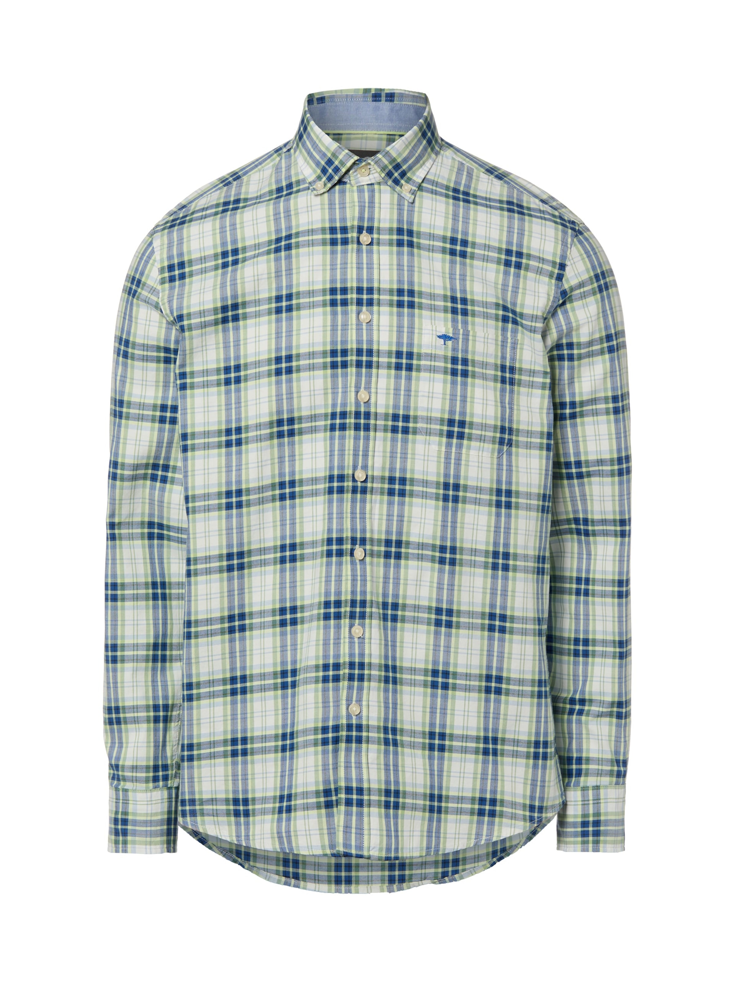 Coupe regular Chemise FYNCH-HATTON en bleu : devant