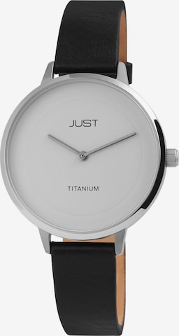JUST Analog Watch 'Liena, 5 ATM' in Black: front