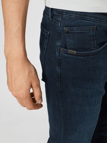 Matinique Slimfit Jeans 'Priston' in Blauw