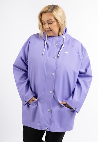 Schmuddelwedda Weatherproof jacket in Purple: front