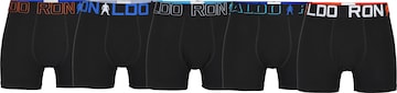 CR7 - Cristiano Ronaldo Underpants ' CR7 Logo ' in Black: front