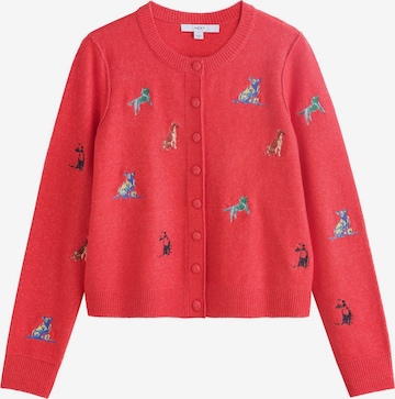 Next Knit cardigan in Red: front
