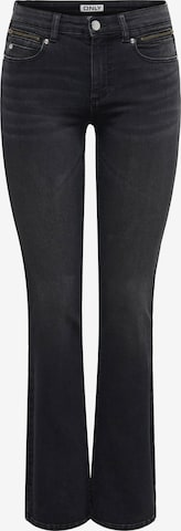 melns ONLY Plati gali Džinsi 'ONLANNE': no priekšpuses