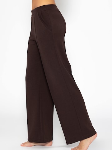 SASSYCLASSY Wide leg Trousers in Brown