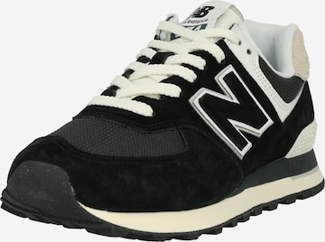 new balance Nízke tenisky '574' - Čierna: predná strana