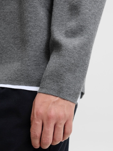 Jack & Jones Premium Tröja 'JPRBLABRADFORT' i grå