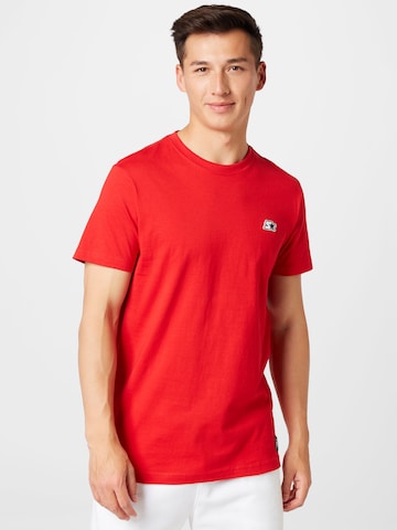 T-Shirt 'Essential' Starter Black Label en rouge : devant