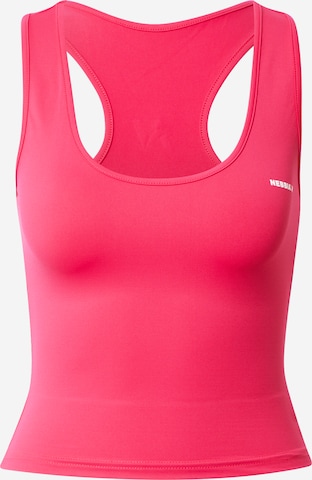 NEBBIA Sports Top in Pink: front
