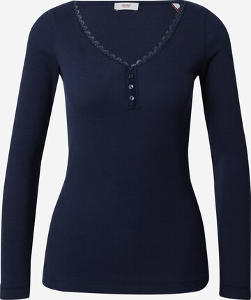 ESPRIT Shirt in Blue: front