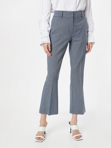 FIVEUNITS - Bootcut Pantalón de pinzas 'Clara' en azul: frente