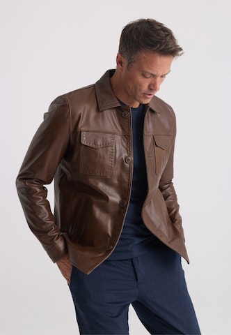 Felix Hardy Between-season jacket in Brown