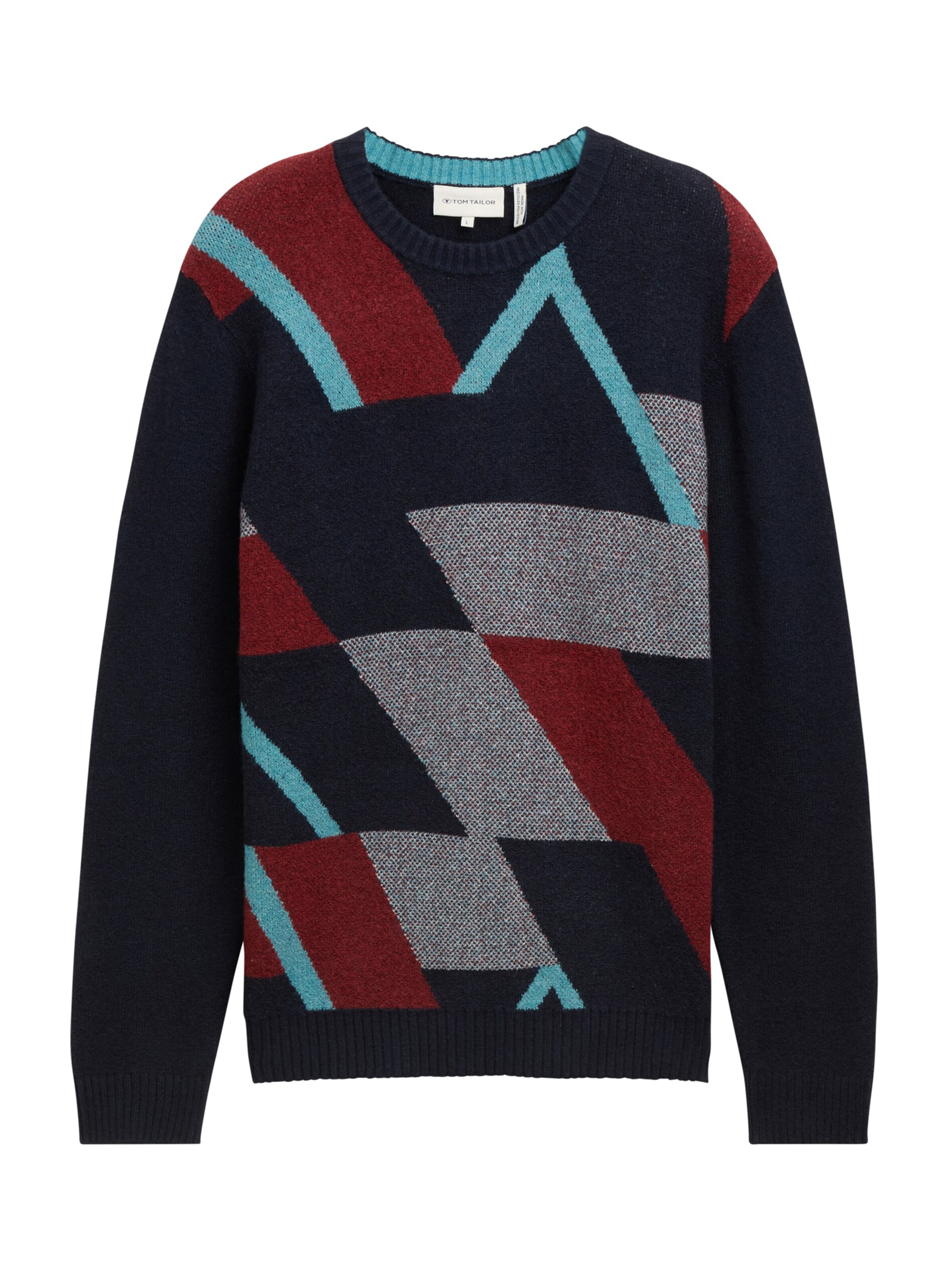 TOM TAILOR Pullover in Blau: Vorderseite