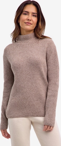 FALKE Sweater in Beige: front
