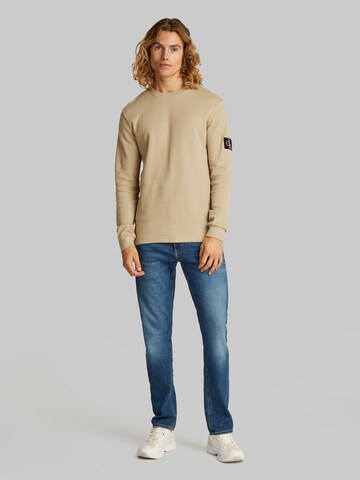 Calvin Klein Jeans Tričko - Hnedá