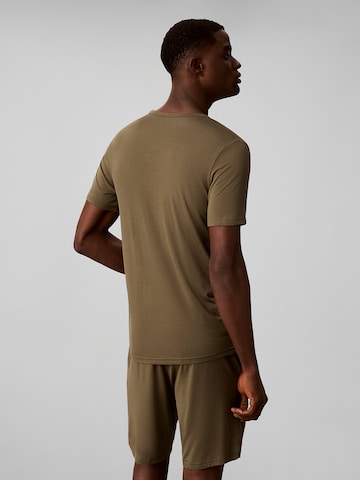 Pyjama court Calvin Klein en vert