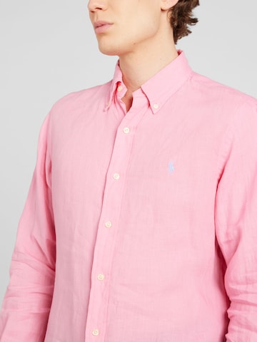 Polo Ralph Lauren Regular Fit Hemd in Pink