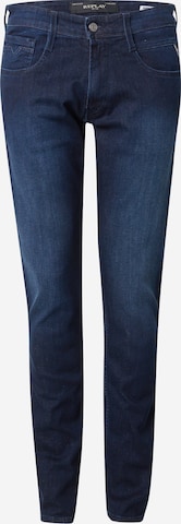 REPLAYSlimfit Traperice 'ANBASS' - plava boja: prednji dio