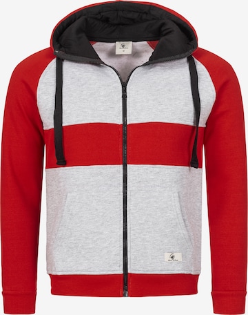 Rock Creek Sweater in Red: front