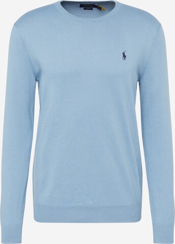 Pull-over Polo Ralph Lauren en bleu : devant