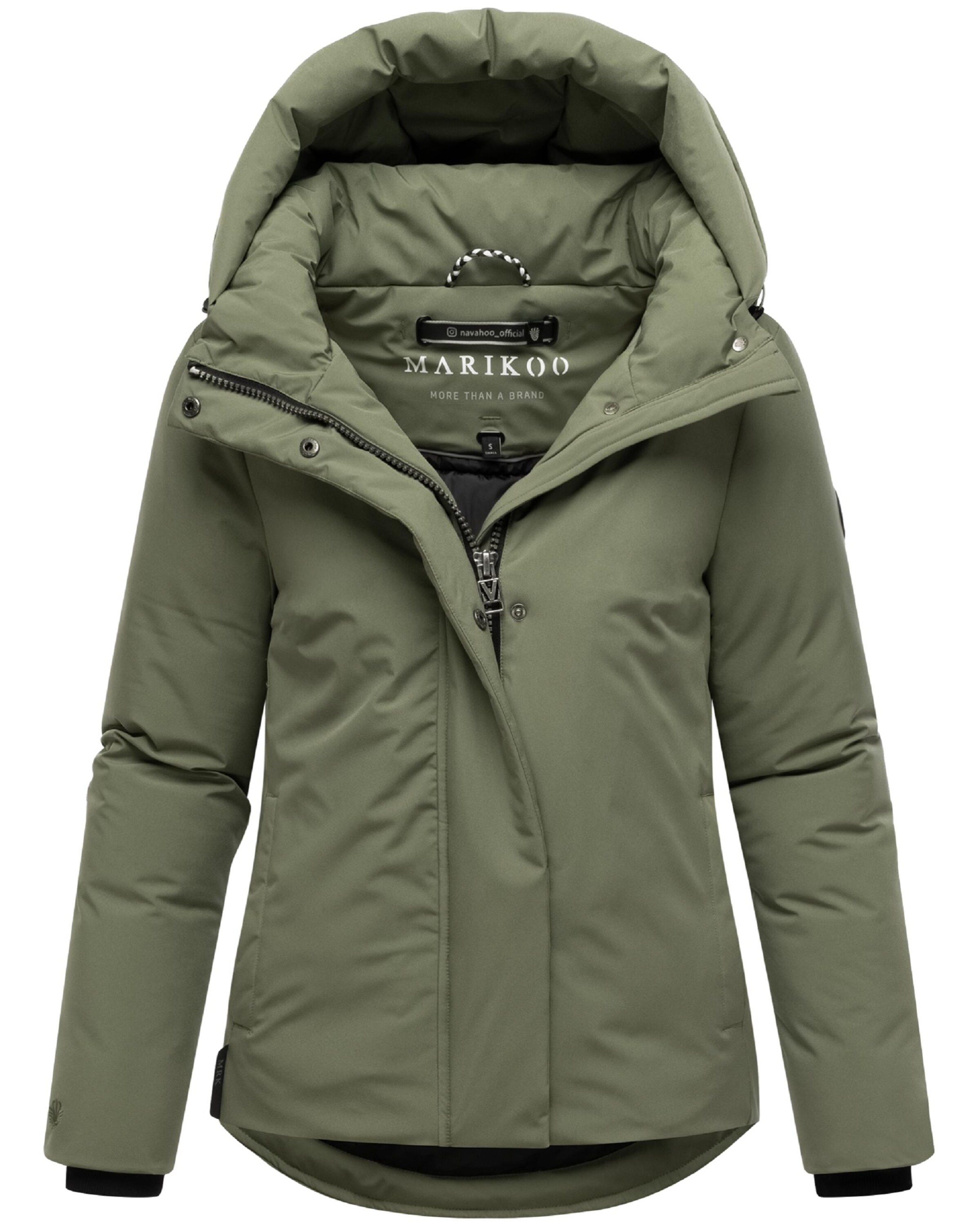 MARIKOO Зимняя куртка 'Yeminaa 16' в Зеленый