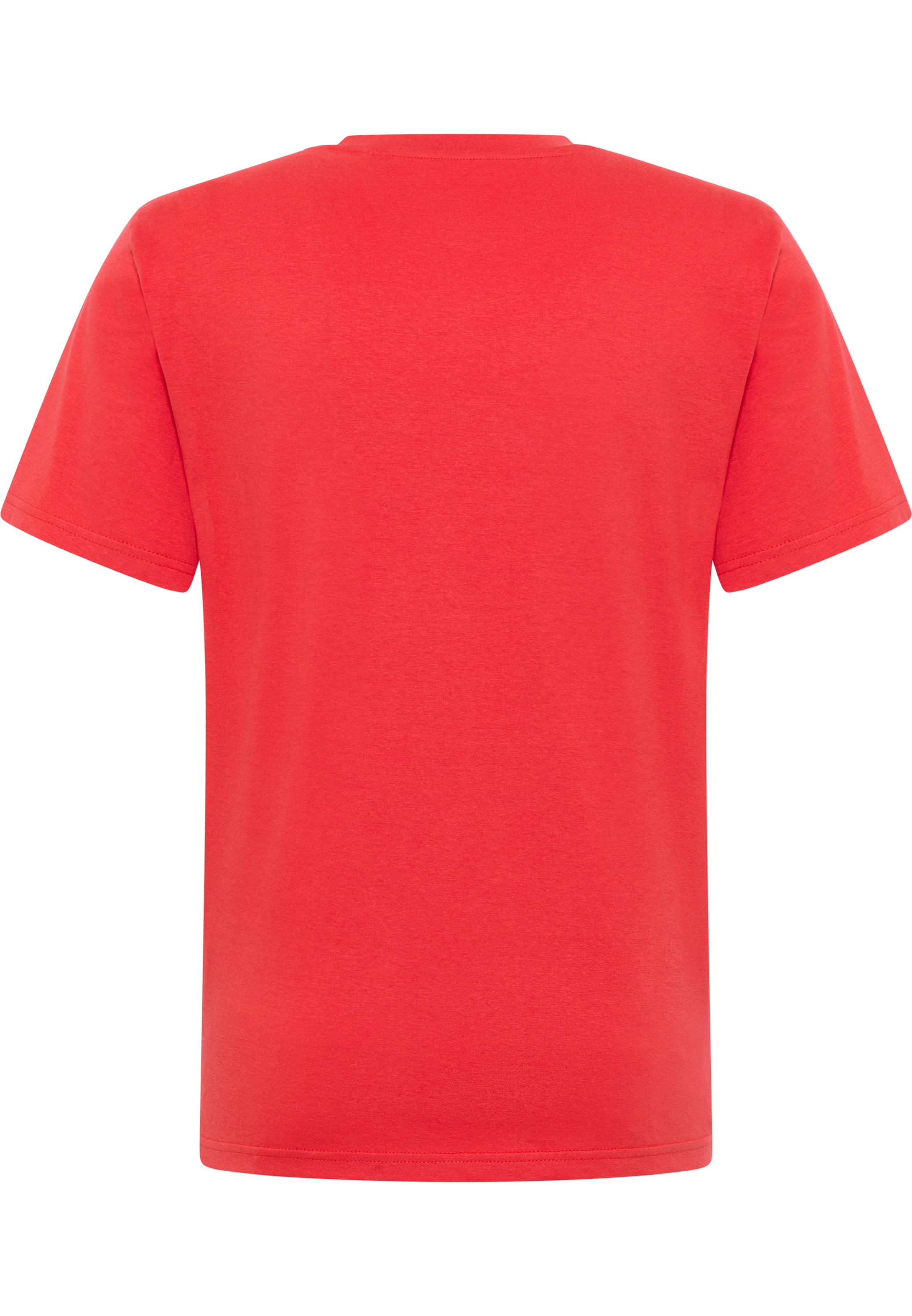 MUSTANG T-Shirt 'Style Austin ' in Rot