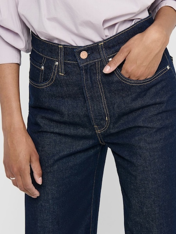 ONLY Wide leg Jeans 'HOPE' in Blauw