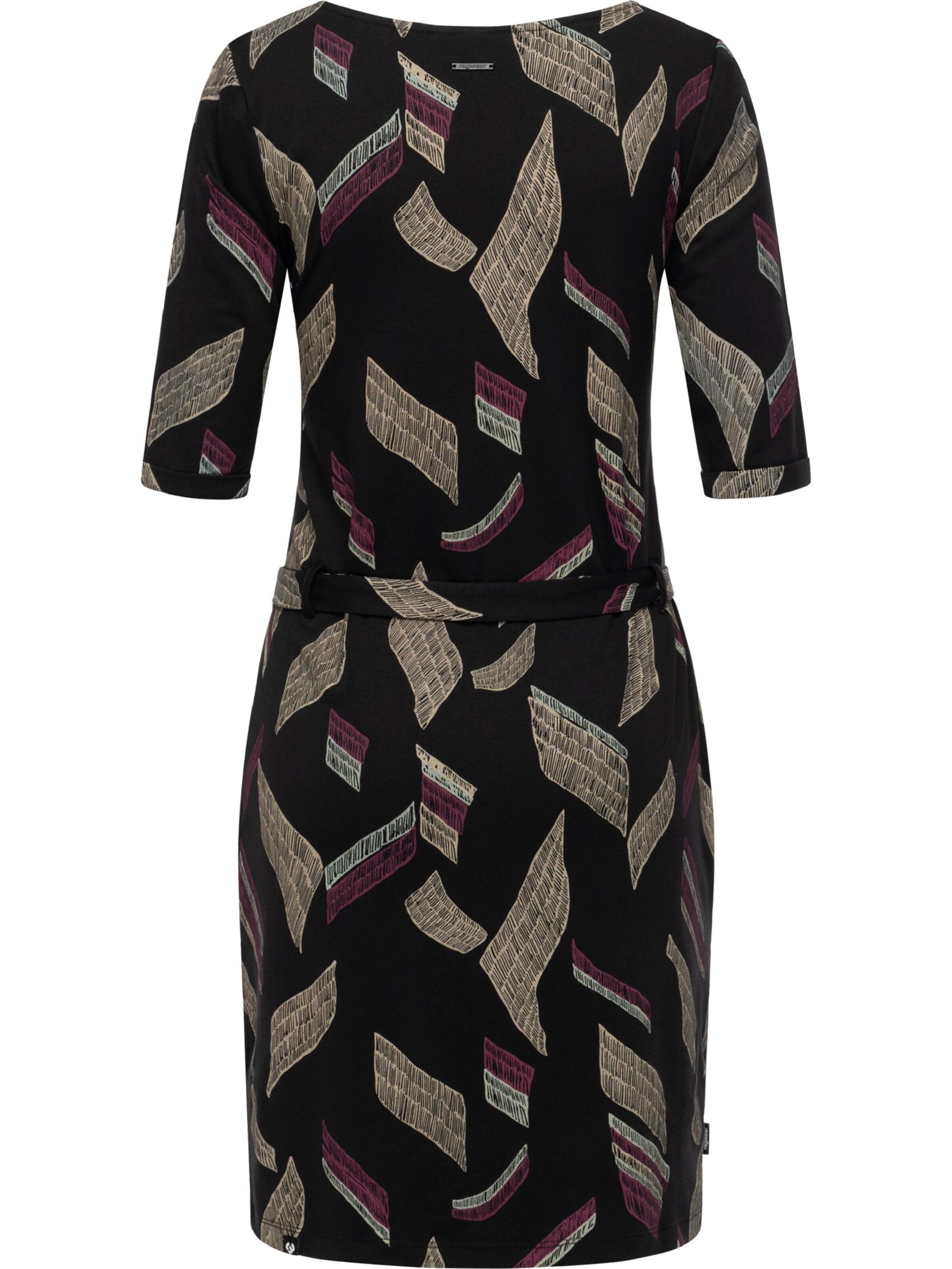 Ragwear Kleid in Schwarz