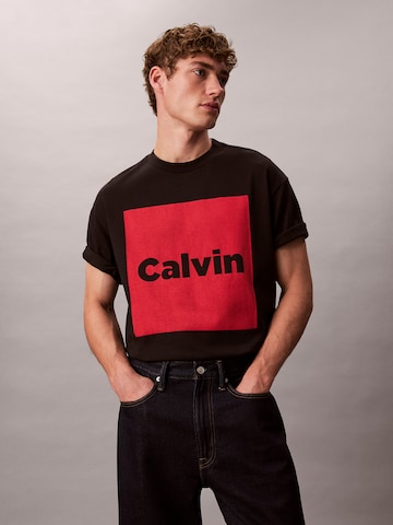 Calvin Klein Jeans - Camisa em preto: frente