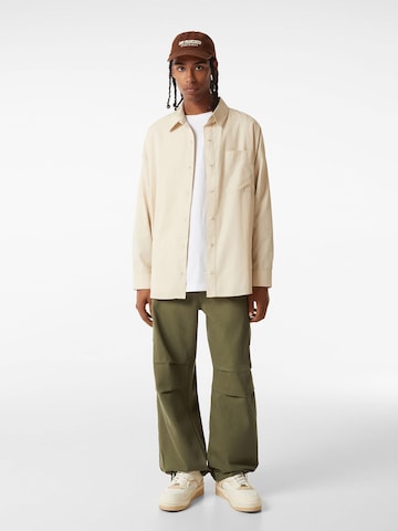 Bershka Loosefit Cargo farmer - zöld