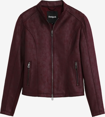 DesigualPrijelazna jakna - crvena boja: prednji dio