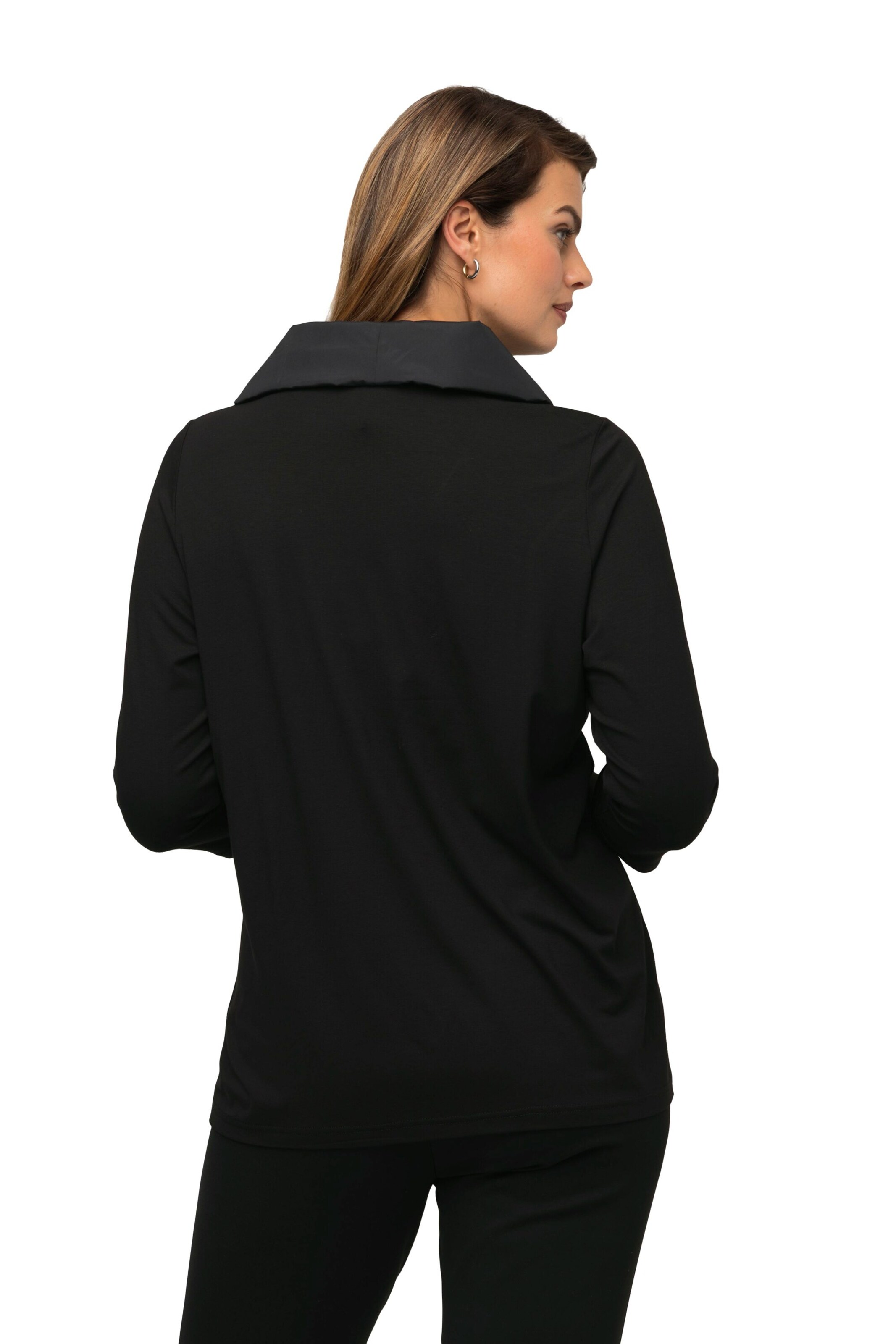 Ulla Popken Bluse in Schwarz