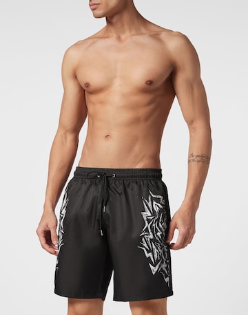 Pantaloncini da bagno 'Tiger' di Plein Sport in nero